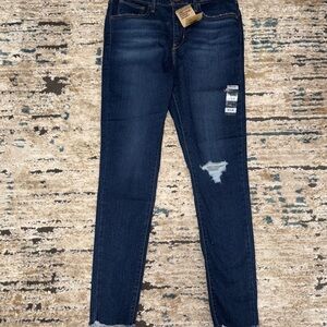 Levi's Women's High Rise Dark Blue Jeans